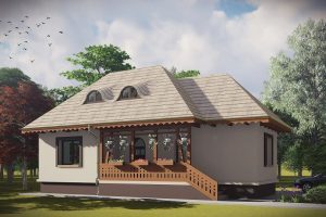 Proiecte case traditionale romanesti fara etaj