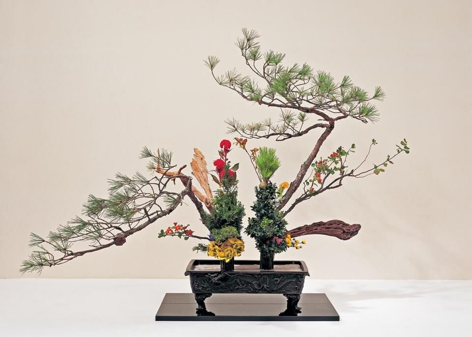 ikebana aranjament floral